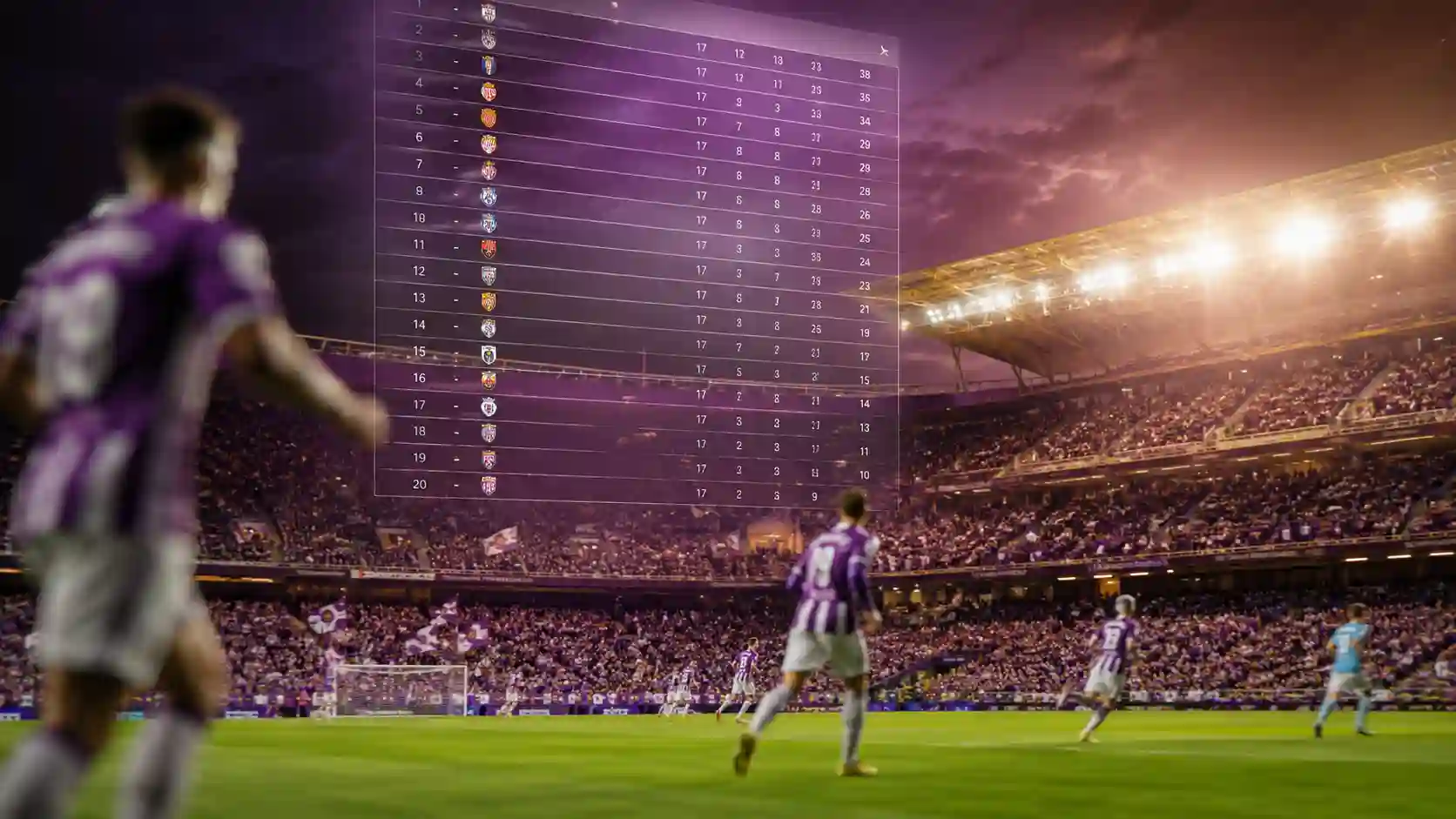 classement real valladolid club de fútbol